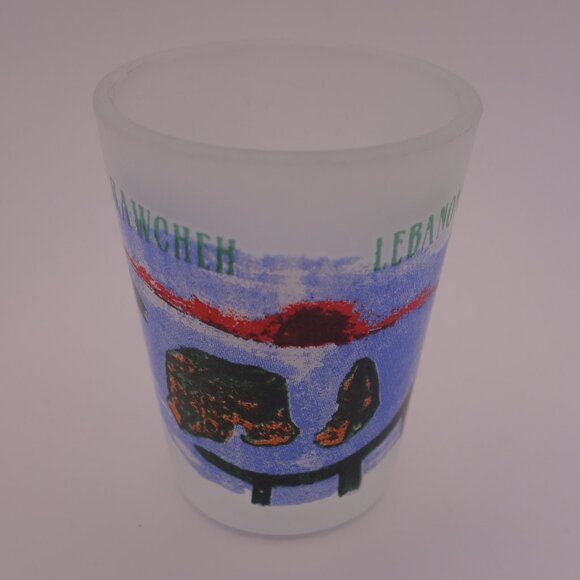 Cedar of Lebanon and Rawcheh Lebanon Smoked Shot Glasses - Picture 8 of 13